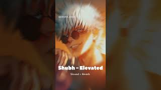 Shubh  Elevated Slowed  Reverb shubh elevated [upl. by Mcclenaghan371]