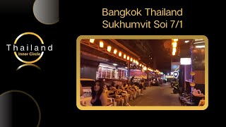 Bangkok Thailand  Soi 71  Bars amp Girls  Walking Tour  Thailand Inner Circle [upl. by Chad]