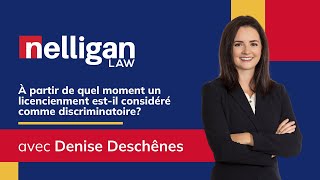 À partir de quel moment un licenciement estil considéré comme discriminatoire  ConseilsJuridiques [upl. by Iatnwahs]