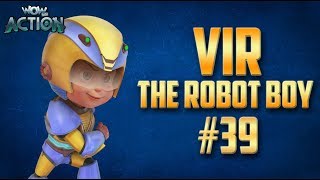 Vir The Robot Boy  Hindi Cartoon Compilation For Kids  Compilation 39  WowKidz Action [upl. by Aiciruam]