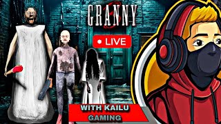 GRANNY IS LIVE 🔴  HORROR GAME  granny shortslive [upl. by Laerdna574]