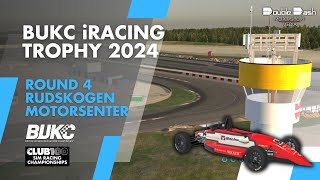 BUKC iRACING TROPHY 2024  ROUND 4  RUDSKOGEN [upl. by Tamanaha330]