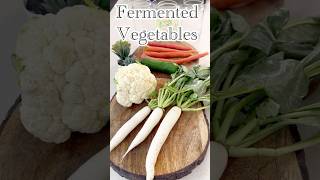 Fermented Vegetables For Gut Health nutrition healthy guthealth [upl. by Htebirol]