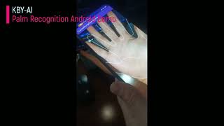 KBYAI Palm Recognition Android Demo [upl. by Ilam]