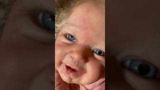 Living Reborn Doll moving his Eyes reborn rebornbaby doll dolls weird livedoll [upl. by Alekat]