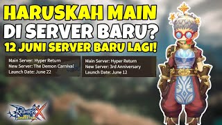 12 JUNI SERVER BARU LAGI HARUSKAH MAIN DISANA  RAGNAROK X NEXT GENERATION [upl. by Assirhc]