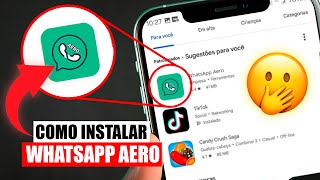 COMO INSTALAR WHATSAPP AERO MUITO FÁCIL  NOVO MÉTODO 2024 [upl. by Nylaehs]