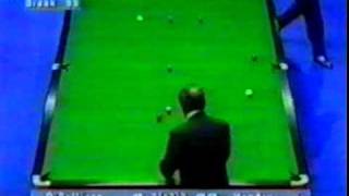 Stephen Hendry 147 v Ronnie O Sullivan Maximum Break In Snooker [upl. by Lanti]