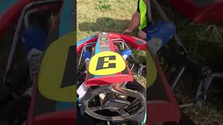 Bolzen beim Kart fahren gebrochen 😳😯 karting boom chaos gokart verrückt racing fail ￼ [upl. by Cattima]