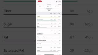 Nutrient and Calorie Chart Tutorial [upl. by Scornik480]