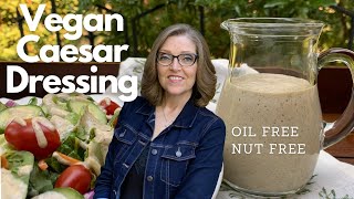 Vegan Caesar Dressing  Oil Free by Tami form Nutmeg Notebook [upl. by Laural]