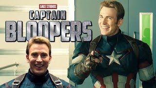 Captain Bloopers  Chris Evans Hilarious and Epic Bloopers Gags and Outtakes Compilation [upl. by Preciosa]