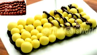 New Easy Way To Make Chocolate Bubbles Bar by The Meals World [upl. by Nosretep]