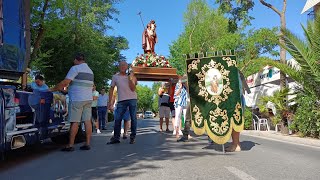 Procesión de San Cristóbal 2024 TOMELLOSO [upl. by Jarus403]