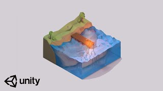 LOW POLY WATER in Unity [upl. by Baker]