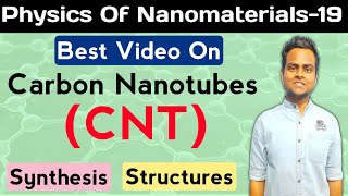 Carbon NanotubesCNT In Hindi  Synthesis Of CNT  Structures Of CNT [upl. by Bowrah]