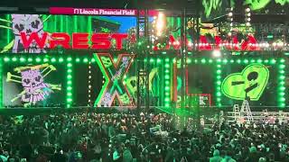 WWE DIY DX Style Entrance WrestleMania 40 [upl. by Christabelle998]