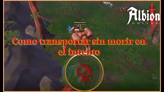 COMO HACER TRANSPORTES A CAERLEON 🙊  Albion online [upl. by Anoynek]