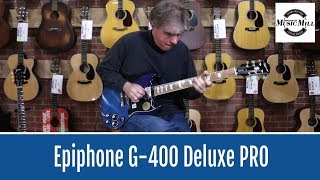 Epiphone G400 Deluxe PRO DEMO [upl. by Davey]