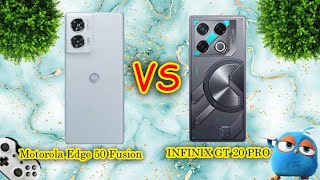 Motorola Edge 50 Fusion Vs INFINIX GT 20 PRO Mobile Info By Shami Gadgets [upl. by Aerdnna964]