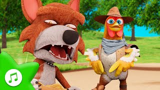 Bartolito y El Lobo 🐓🐺 CANCIONES PARA NIÑOS  La Granja de Zenón [upl. by Pearlman]