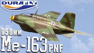 Durafly™ Me163 Komet 950mm High Performance Rocket Fighter PNF  Product Video [upl. by Margeaux]