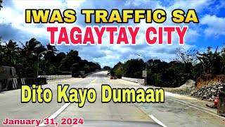 TRAFFIC SOLVED in Tagaytay City Through TagaytayAlfonso Bypass Road Full details [upl. by Nad209]