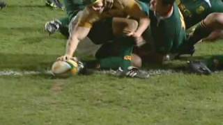 Springboks VS Wallabies Perth 2009 [upl. by Oicneconi]