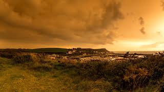 Ciel jaune  Normandie  Timelapse 4K  16102017 [upl. by Carlynne782]