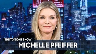 Michelle Pfeiffer on AntMan 3 Her Iconic Catwoman Role and Trying to Get Fired  The Tonight Show [upl. by Atiuqa]