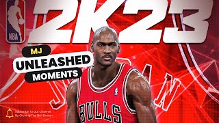 NBA2K23   MJ Unleashed Moments [upl. by Nyladnek]