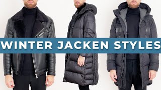 TOP WINTERJACKEN FÜR HERREN ● SO findest du die RICHTIGE WINTERJACKE [upl. by Etty394]