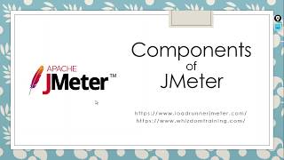 Components of JMeter [upl. by Einittirb]