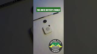 Tile Mate 2020 2018 original battery replacement cr1632 [upl. by Romanas]