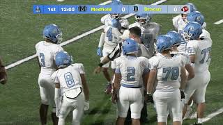 Dracut Football vs Medfield 92724 [upl. by Nahama]