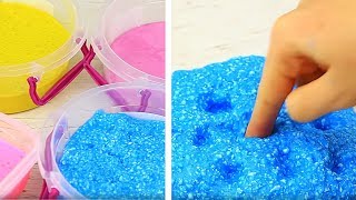 DIY Schleim Experimente  Verrückte Sachen In Slime Mischen  Top 5 DIY Geniale Schleim Rezepte [upl. by Maud]