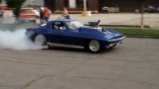 Bill Mullins 1964 Corvette Ironton Ohio Rally on River Festival [upl. by Yhtnomit91]