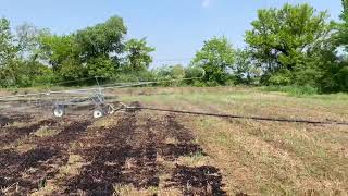 Irritech travelling irrigator [upl. by Oiraved]