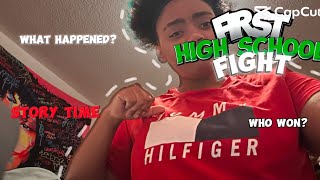 WE JUMPED SOMEONE FIGHT HIGH SCHOOL FIGHT👊🏾  video [upl. by Madlen600]