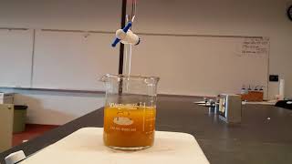 Iodimetric titration of vitamin C in a multivitamin tablet [upl. by Audy]