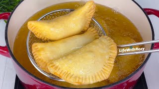 HOW TO MAKE FRIED MEAT PIES  EMPANADA BEST RECIPE IN 2 WAYS [upl. by Genia]