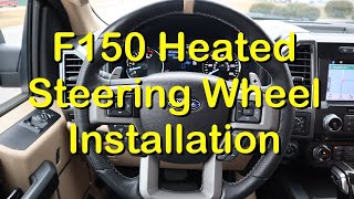 F150 Heated Steering Wheel Installation [upl. by Bellanca419]