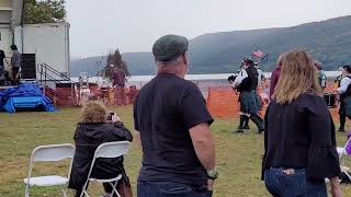 Local 21 pipes amp drums  HV Irish Fest 2024 [upl. by Annoif276]