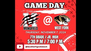 Mansfield Jr FB  West Fork  2024 [upl. by Irej]