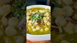 Chicken Pozole Verde de Pollo shorts [upl. by Behn]