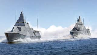 Super Advanced Swedish Stealth Ships Rushing to Patrol the Baltic Sea [upl. by Gal395]