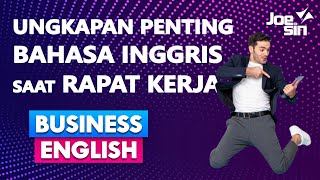 HARUS TAHU Ungkapan Bahasa Inggris Di Dunia Kerja  Business English [upl. by Gemina]