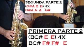 MI CUCU  TUTORIALES PARA EL SAX ALTO  SANTIAGO PACHECO [upl. by Howard]