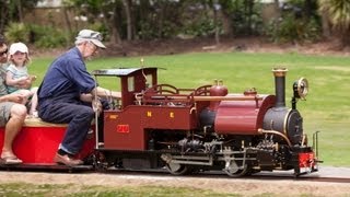 13 scale Darjeeling Himalayan Railway BClass Steam Locomotive in 725quot gauge [upl. by Almena173]