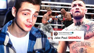 Jake Paul vs Mike Tyson Nsrlo Conora Mcgregora Výzva na zápas [upl. by Corotto]